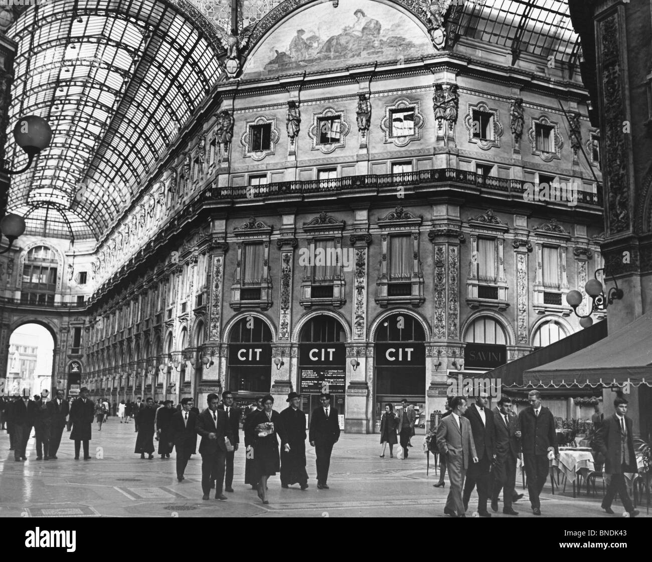 The Galleria  Milan  Italy Stock Photo