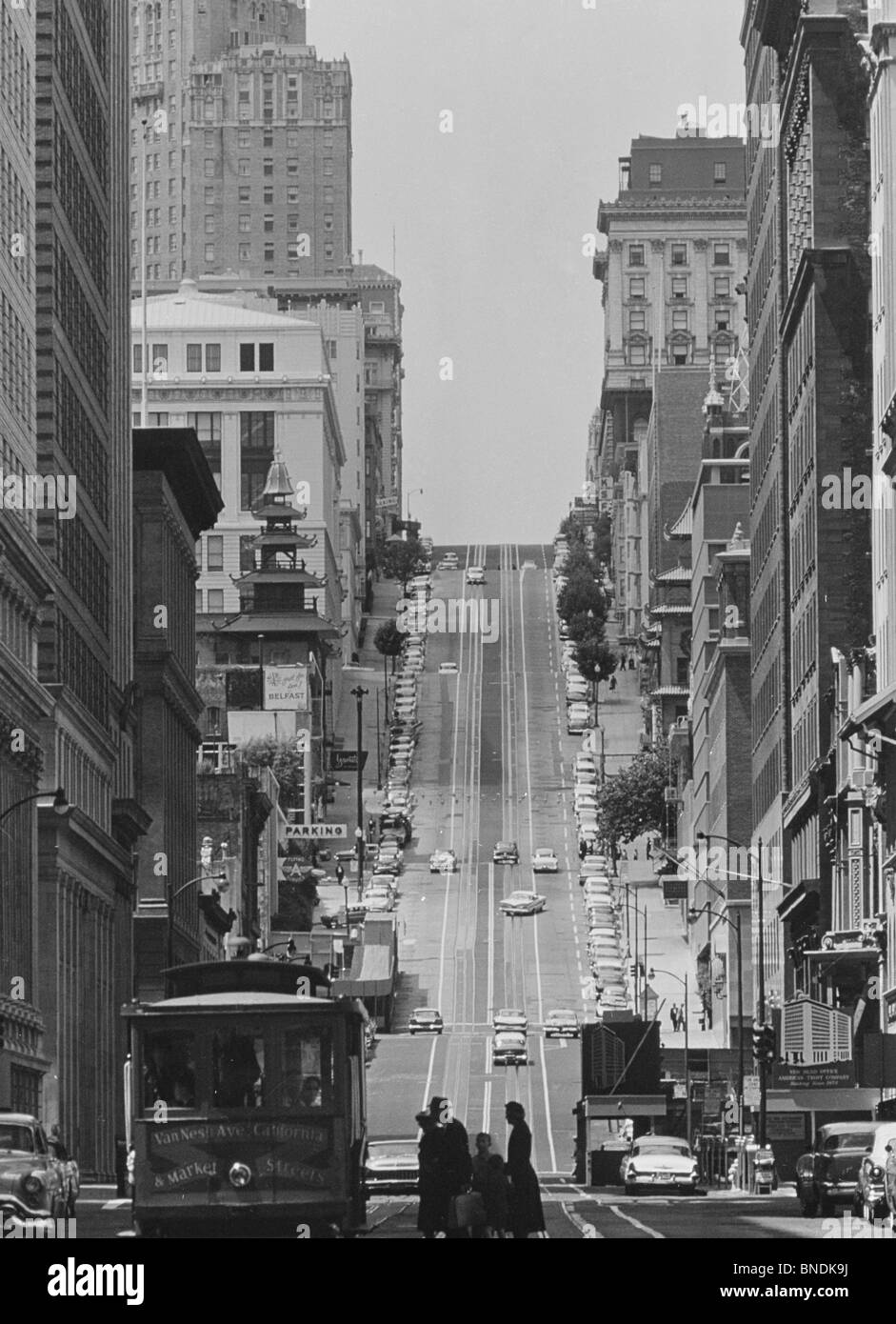 Knob Hill San Francisco California USA Stock Photo Alamy