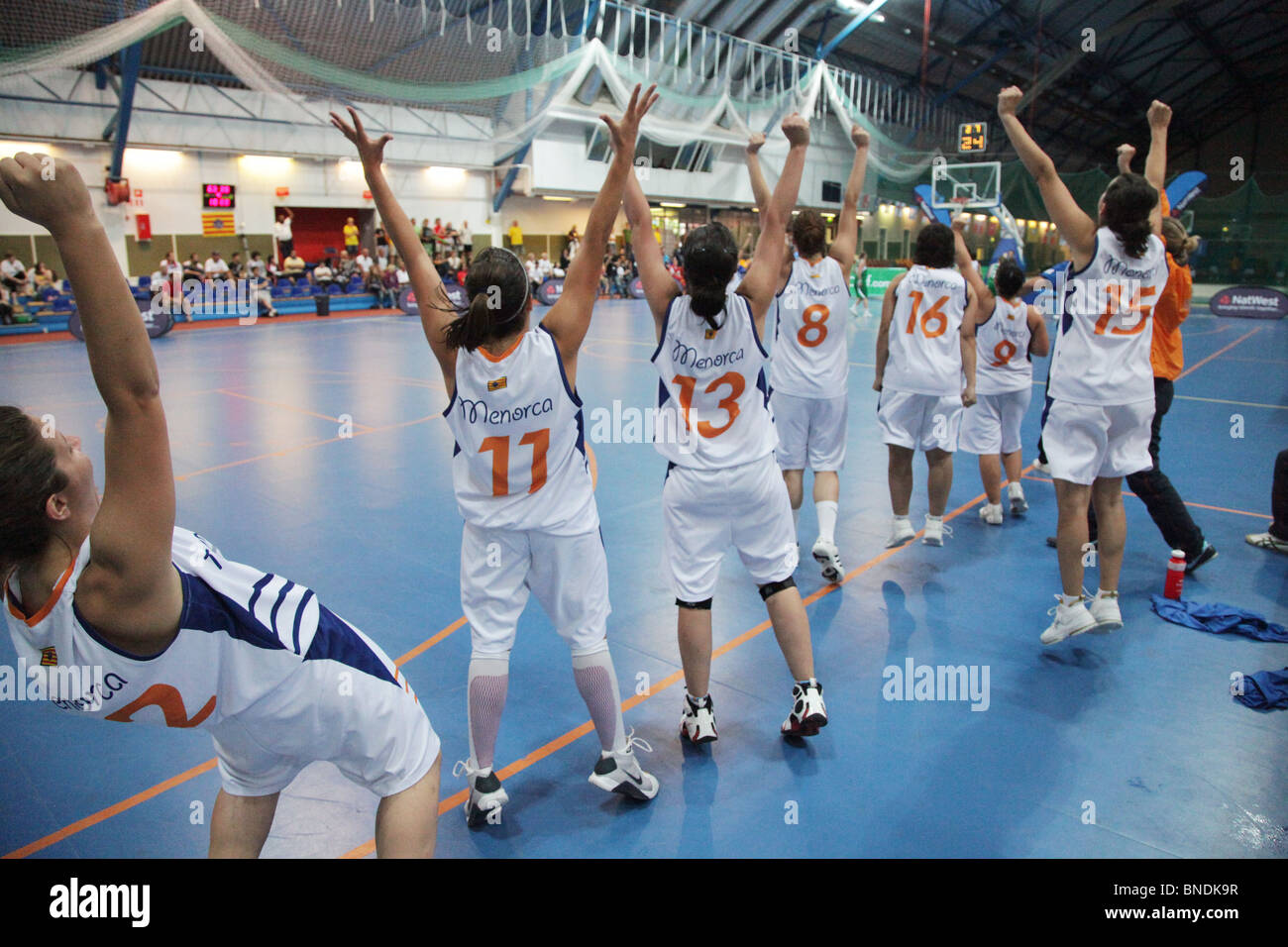 Women's Basketball Final Menorca defeat Guernsey NatWest Island Games