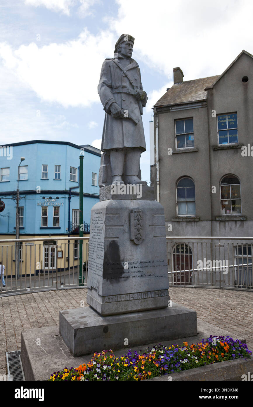 IRA memorial, Athlone, Co. Westmeath, Ireland Stock Photo