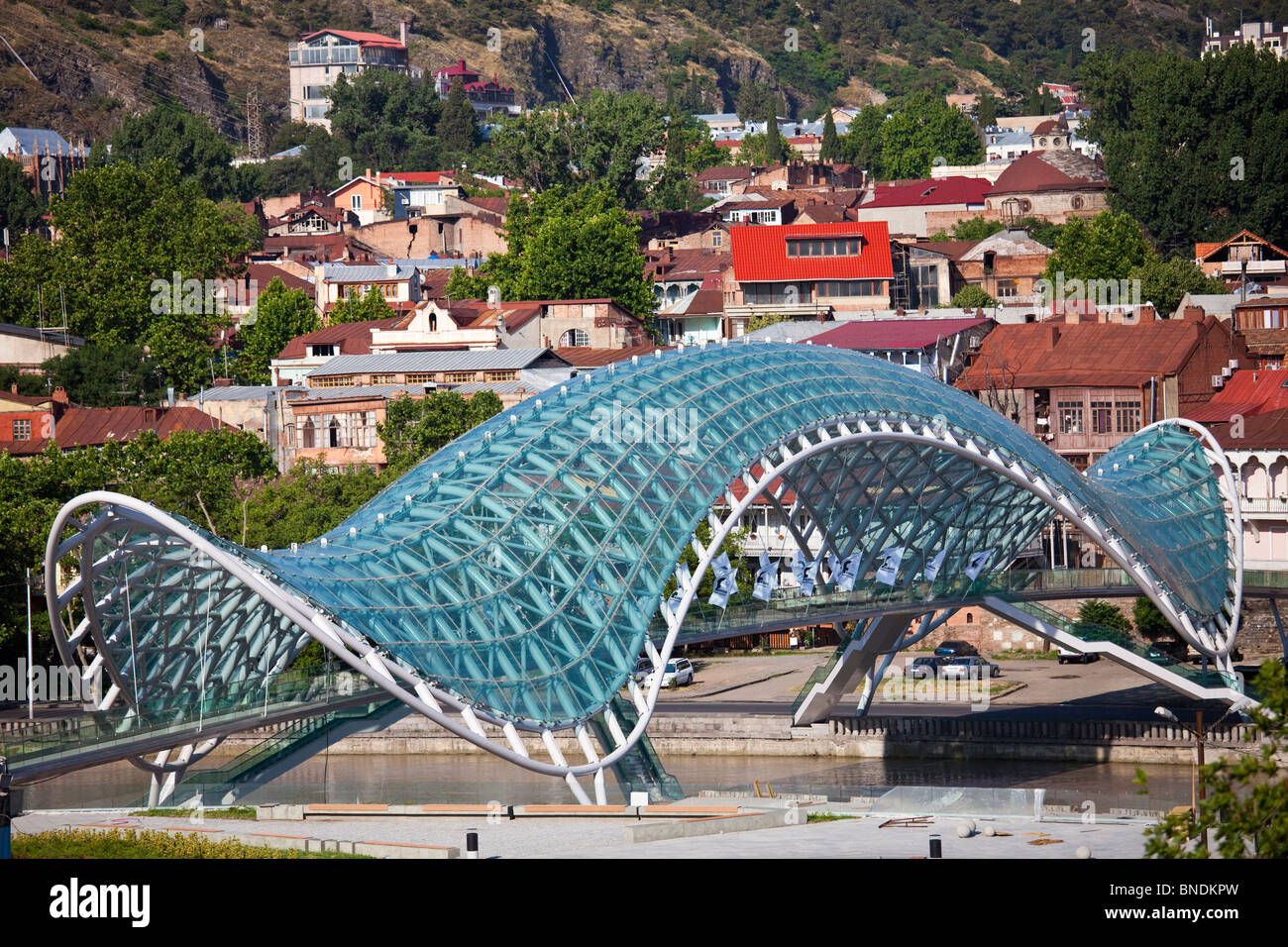Tbilisi georgia bridge hi-res stock photography and images - Alamy