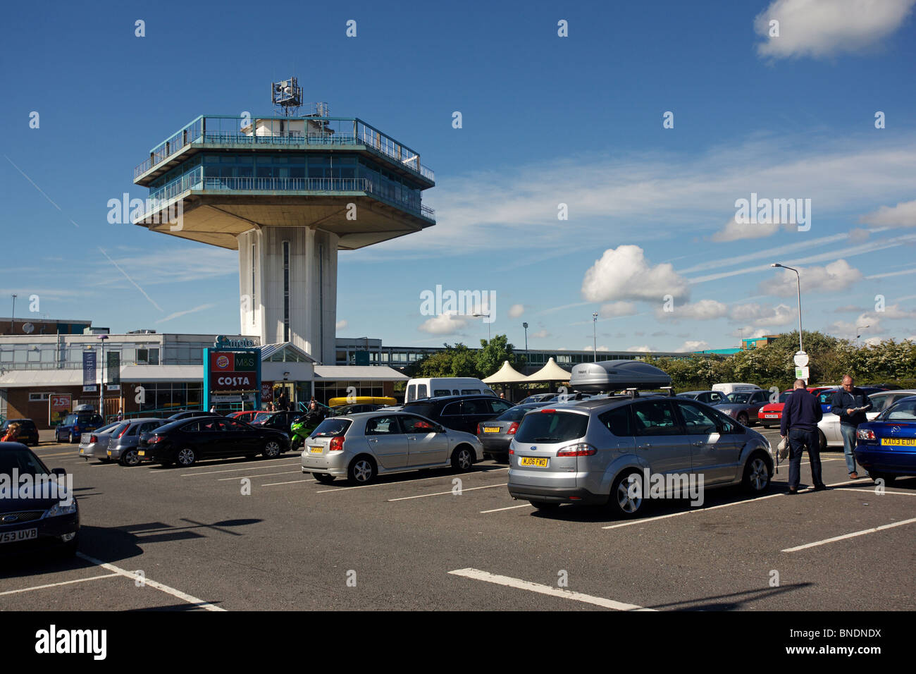Lancaster Forton Motorway Services, M6, England Stock Photo