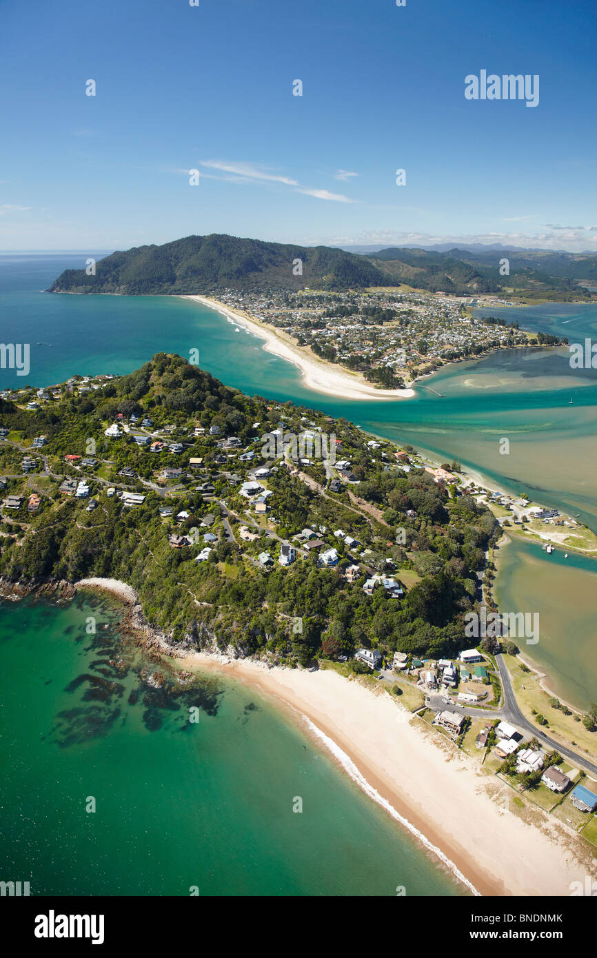 Paku Hill, Pauanui and Tairua Harbour, Coromandel Peninsula, North