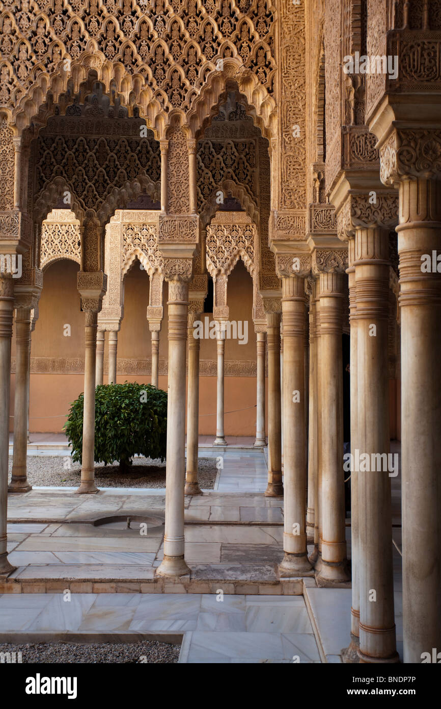 Archways of the Alhambra Stock Photo