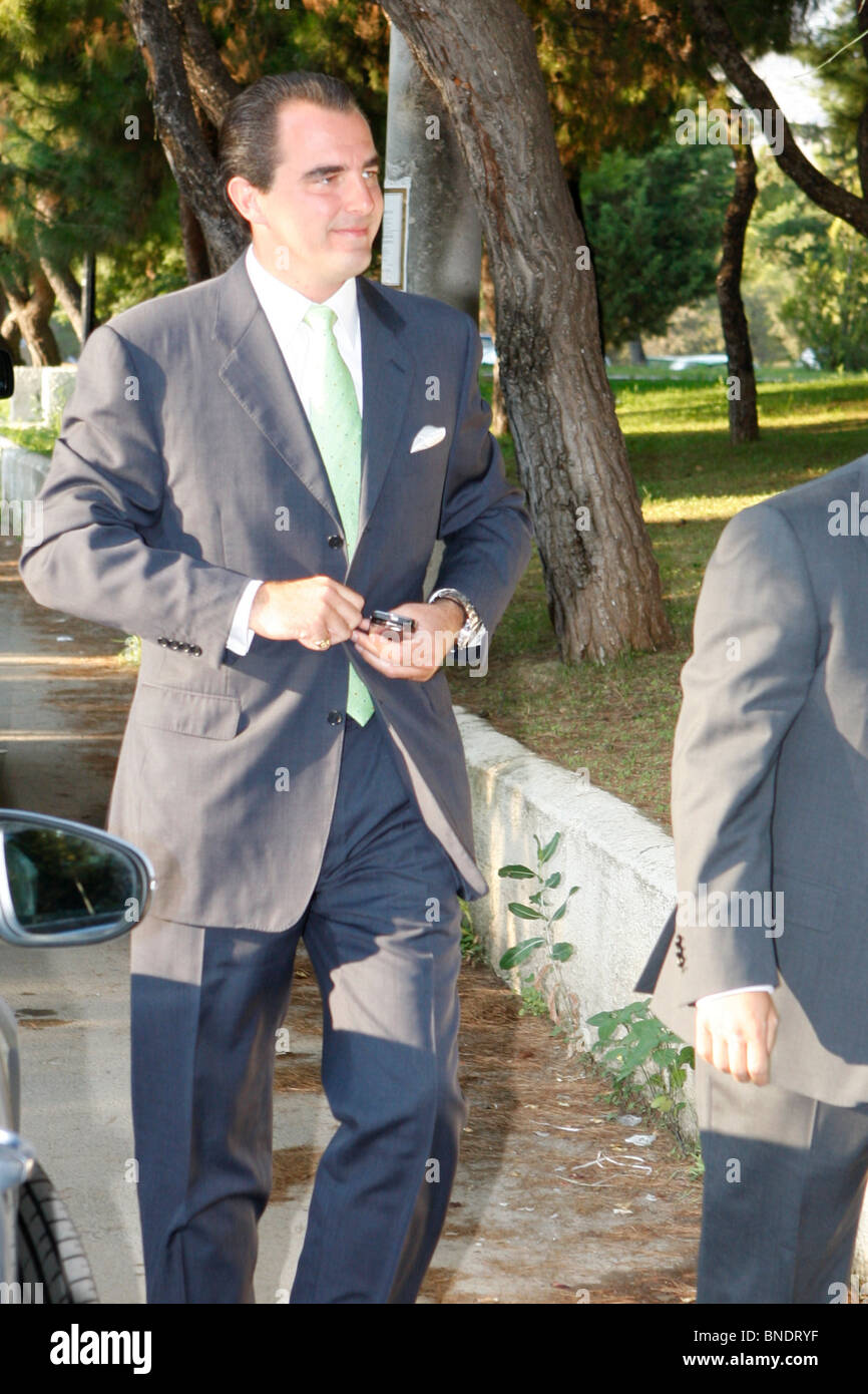 Prince Nikolaos of Greece Stock Photo