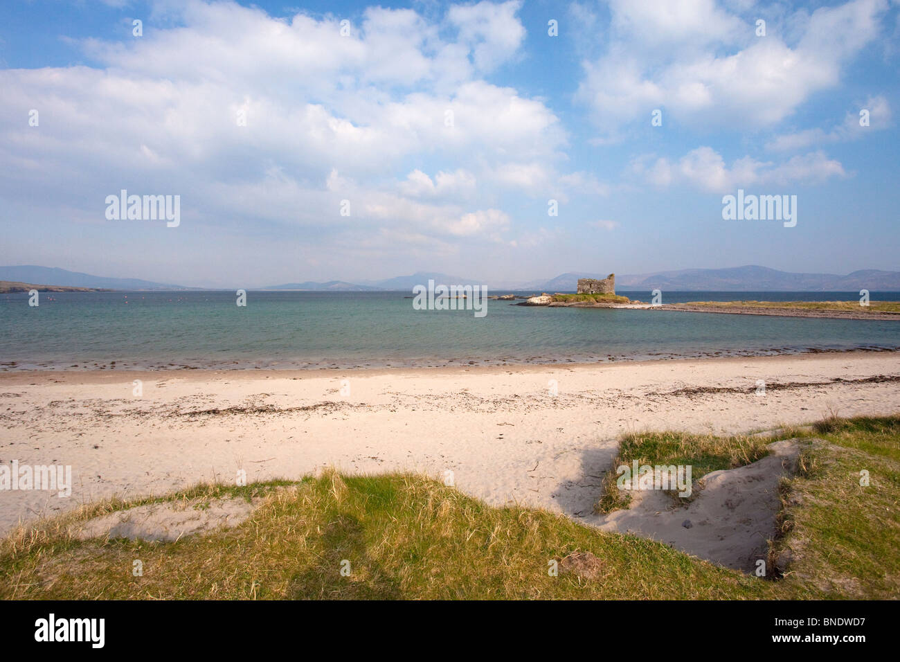 Ballinskelligs Beach County Co. Kerry in spring sunshine Republic of Ireland Eire Europe Stock Photo