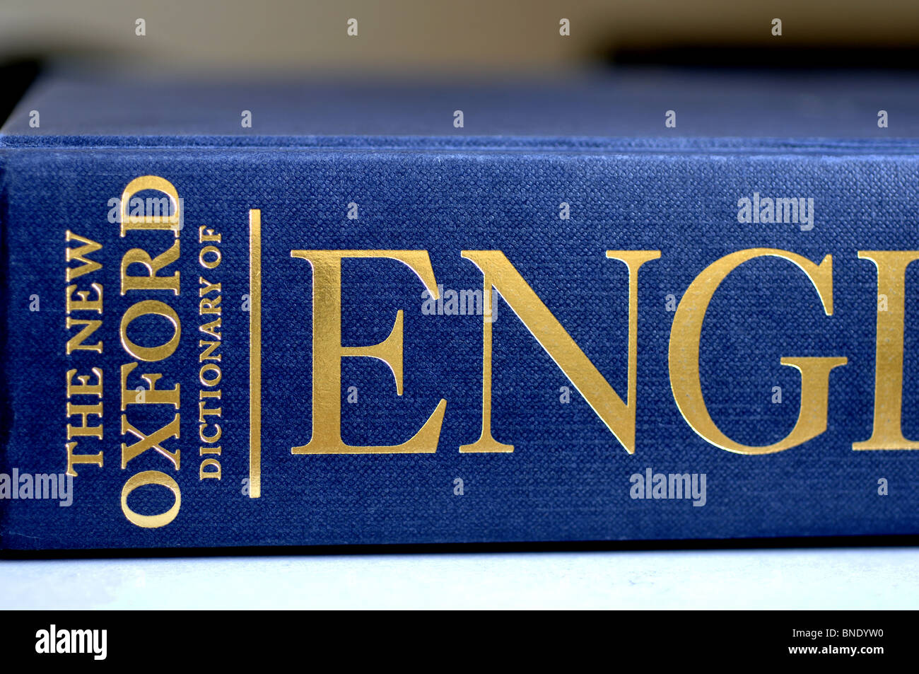 The New Oxford Dictionary of English Stock Photo