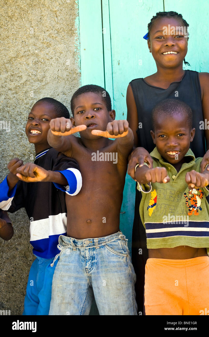 Haitian children hi-res stock photography and images - Alamy
