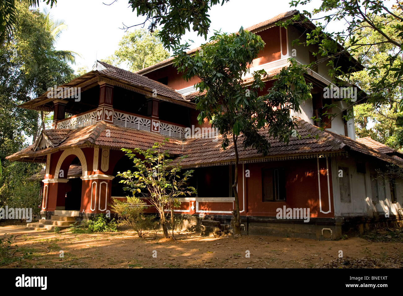 The Olappamanna Mana Mansion at Vellinezhi close to Trichur (Thrissur