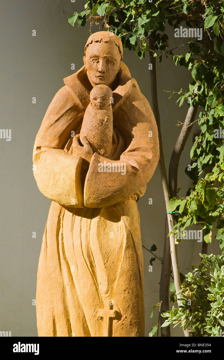 Statue of Saint Anthony, Mission Basilica San Diego de Alcala, San