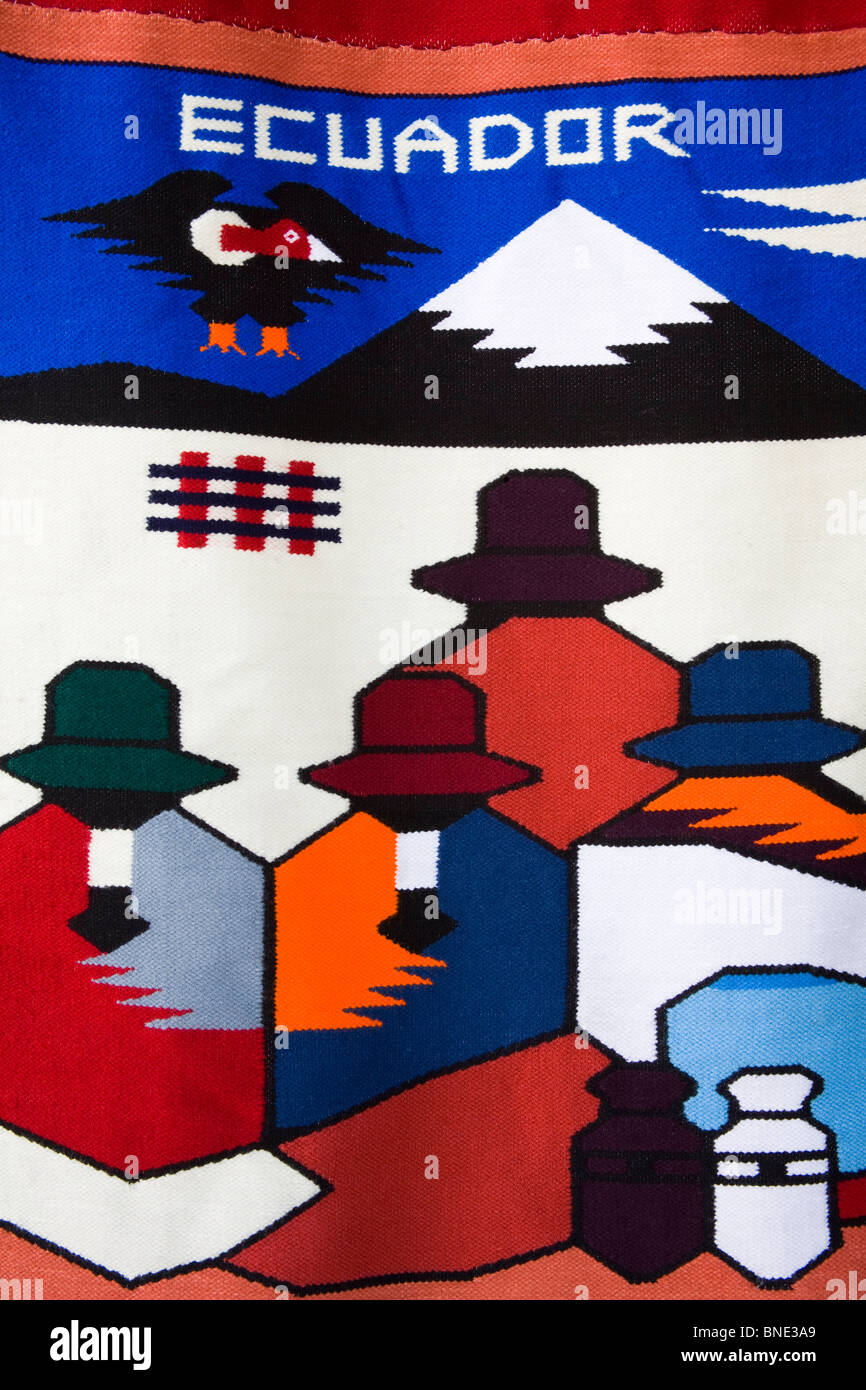 Close-up of an Ecuadorian rug, Manta, Ecuador Stock Photo - Alamy