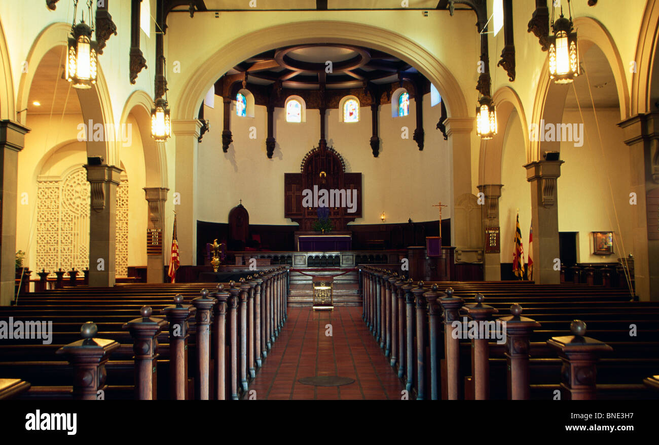 USA, Maryland, Annapolis, St. Anne's Church Stock Photo Alamy