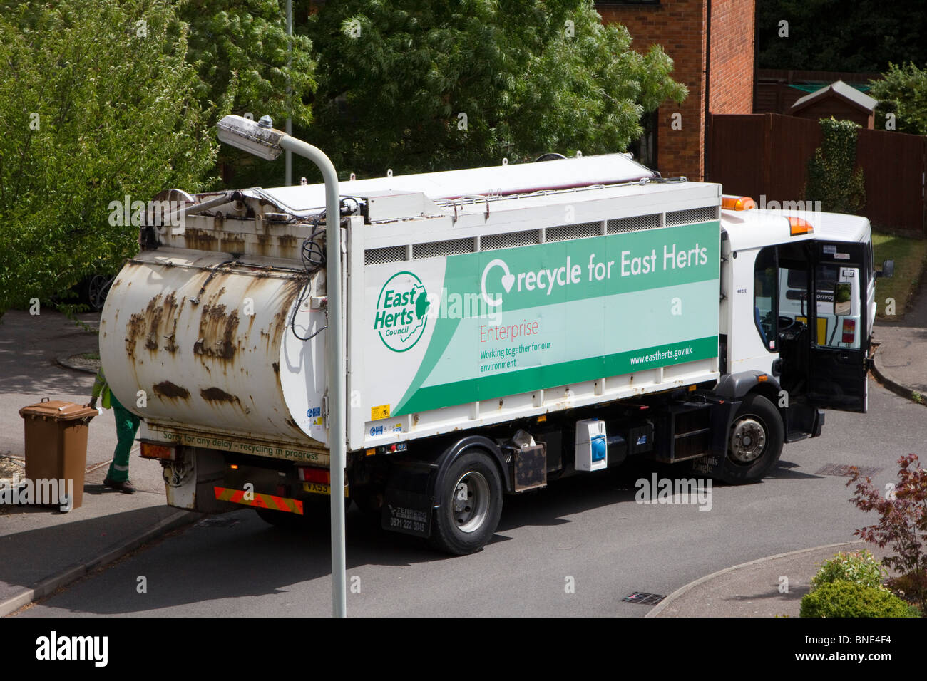 Weekly refuse collection hi-res stock photography and images - Alamy