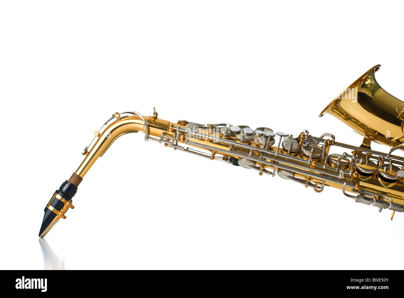 Cut out instrument horn woodwind reed musician hires stock photography