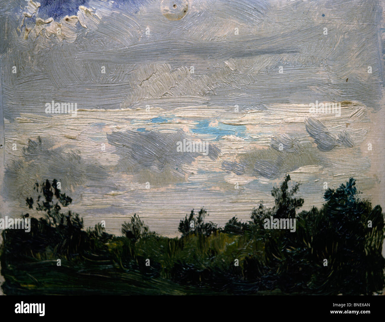 The Wilds by Jack Butler Yates, oil on wood, 18711957, USA