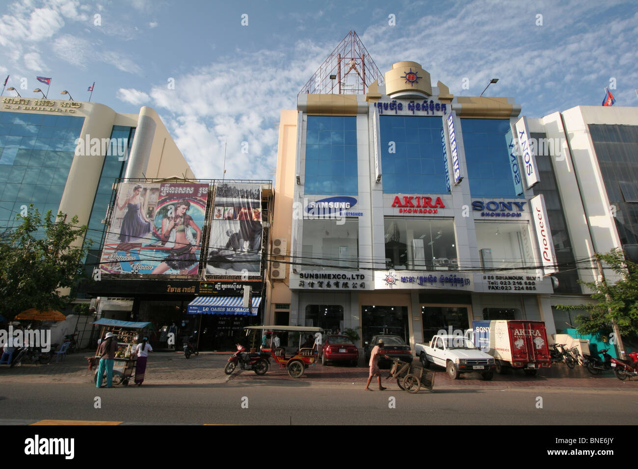 Cambodia billboard cambodia advertising hires stock photography and images Alamy