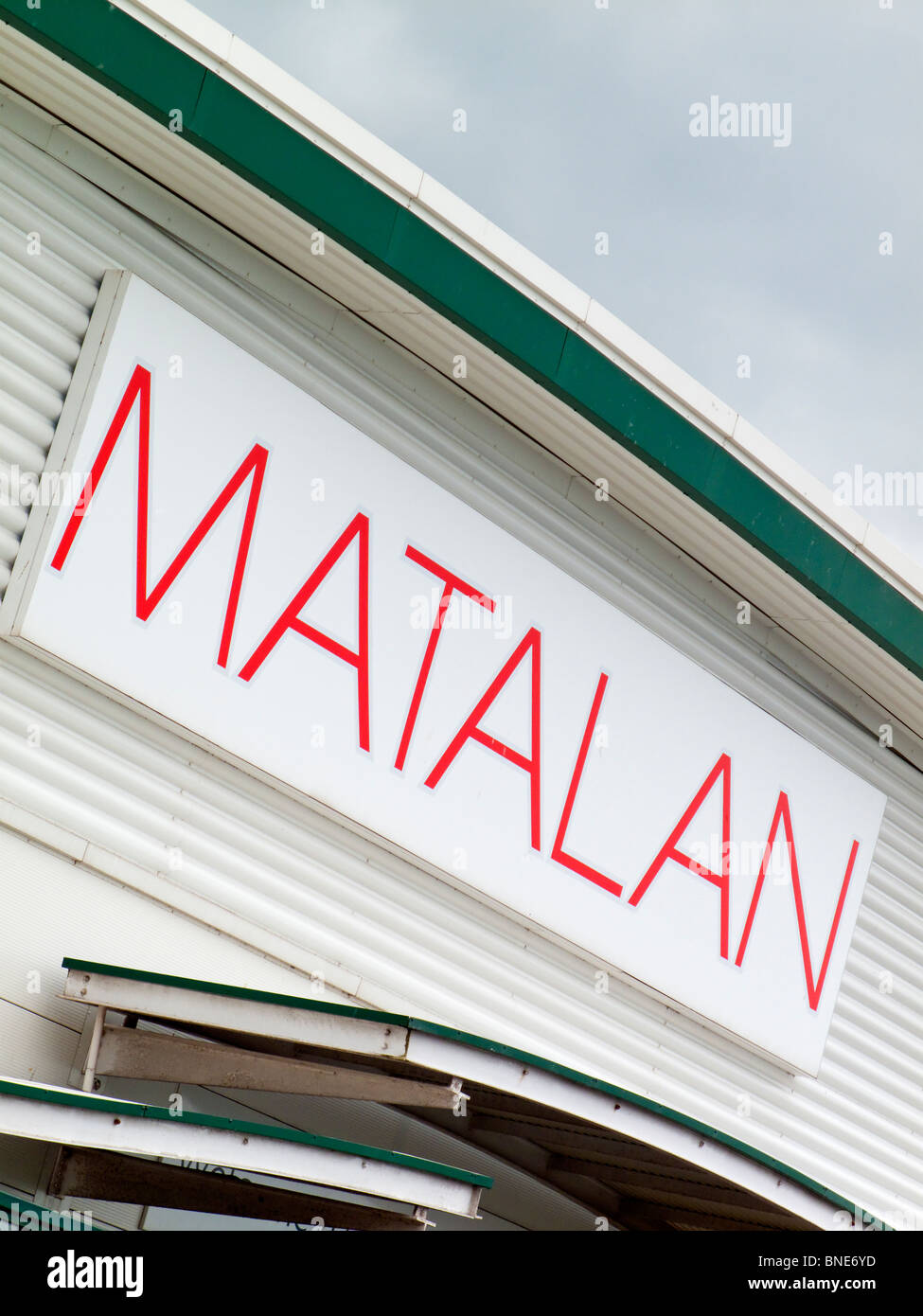 Matalan clothing and household store in a retail park in the UK the company was founded in 1985 Stock Photo