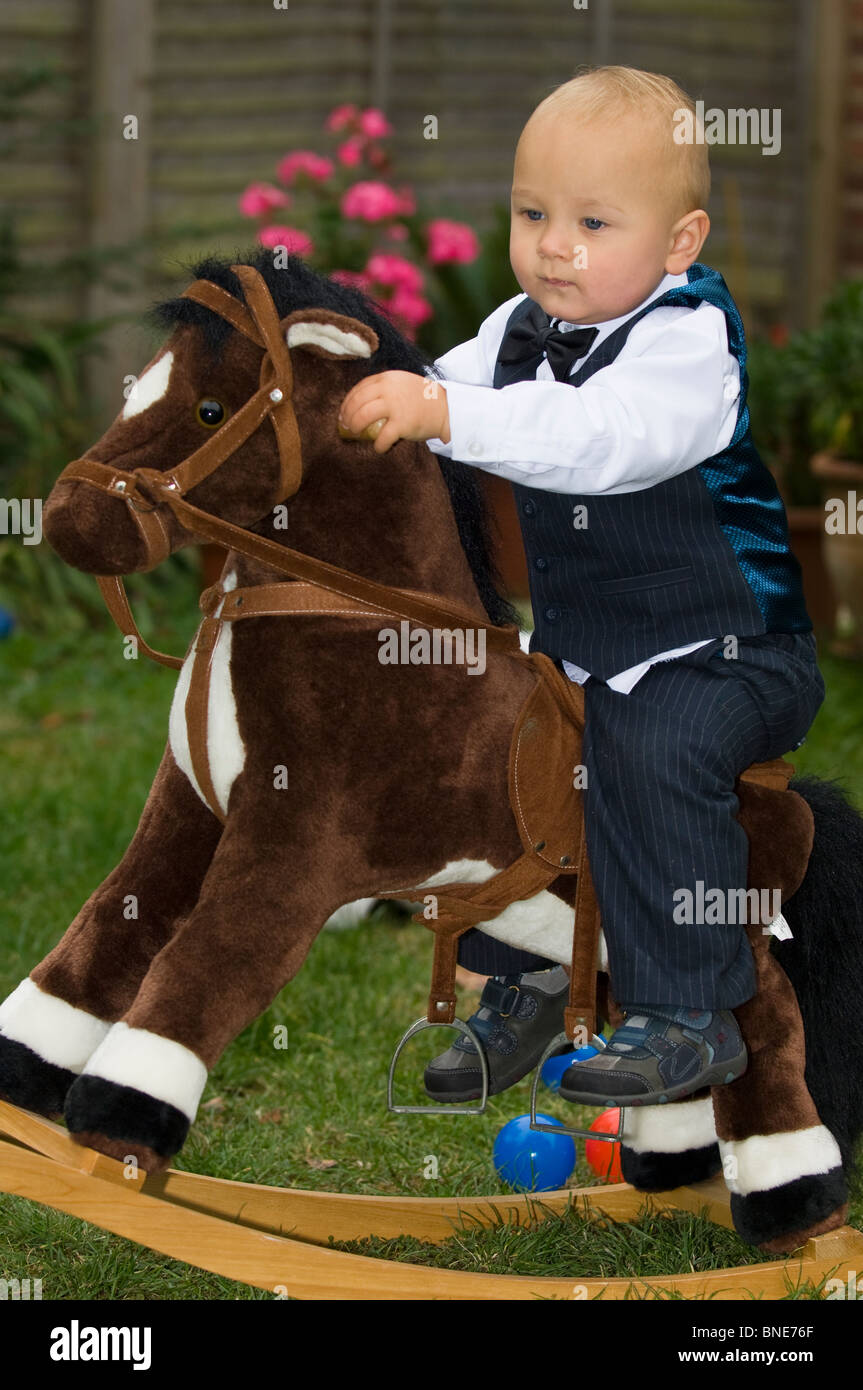 playing horse toy