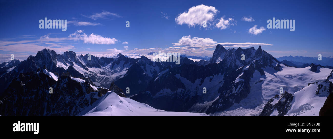 Glacier du geant aiguille du midi hi-res stock photography and images ...