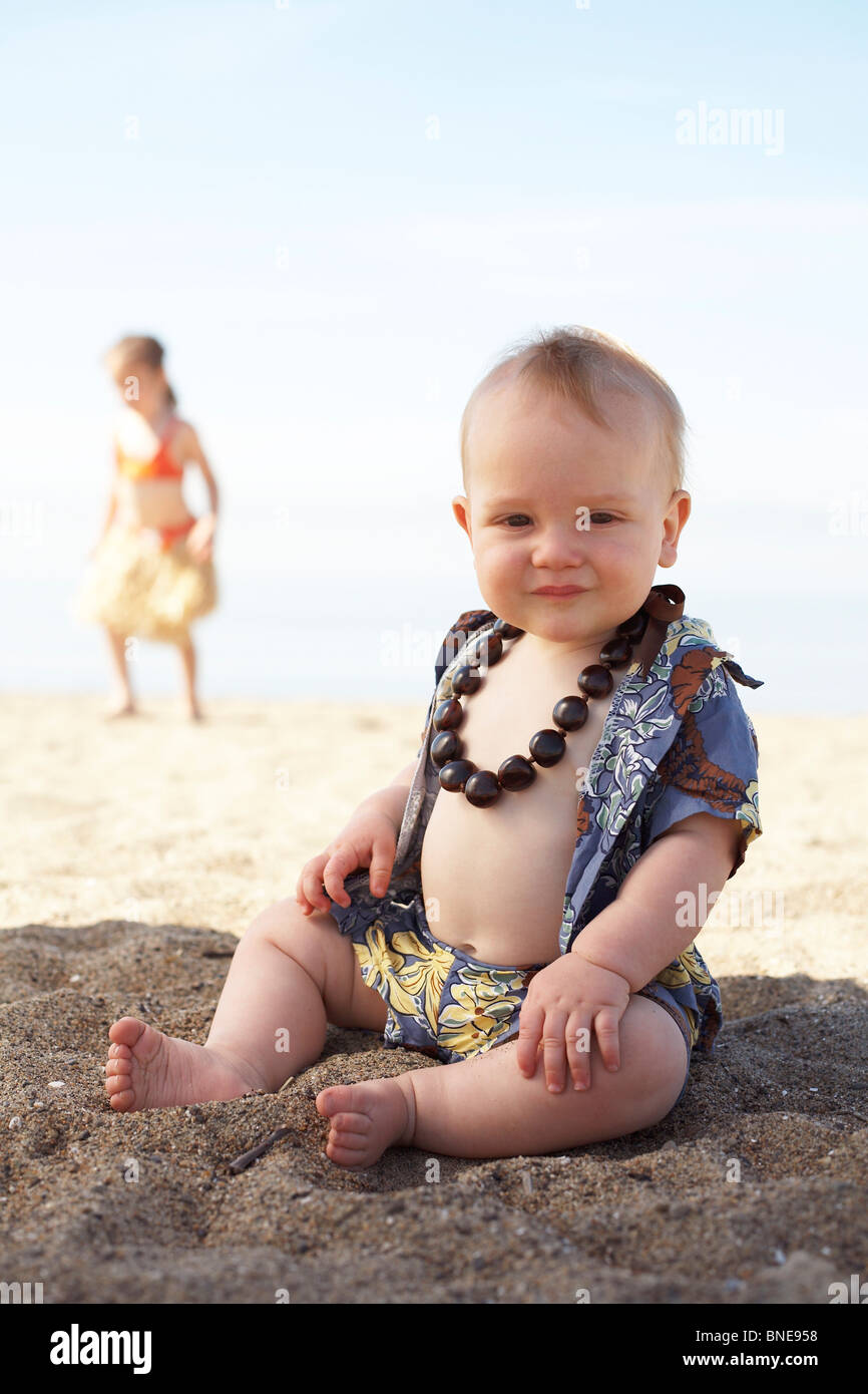 hawaiian baby girl outfit