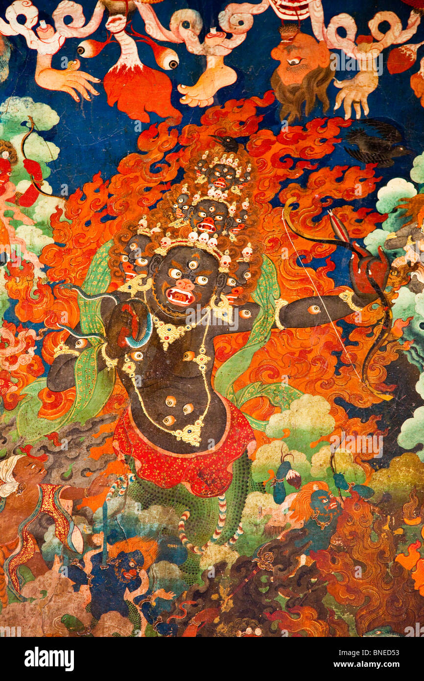 Nechung Monastery in Lhasa, Tibet Stock Photo - Alamy