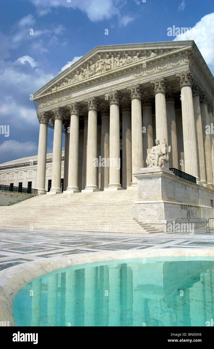 US Supreme Court, Washington, DC Stock Photo