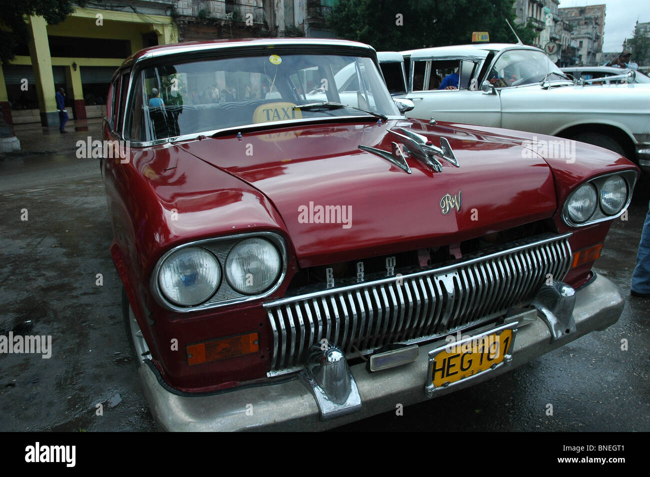 Classic Car Oldsmobile 1952  Havana Cuba Stock Photo
