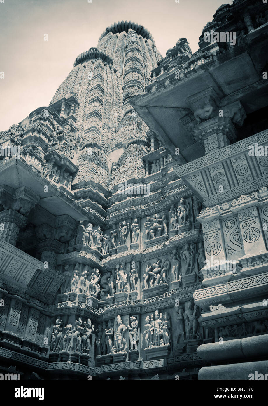 Jagadambi Temple, Khajuraho Stock Photo