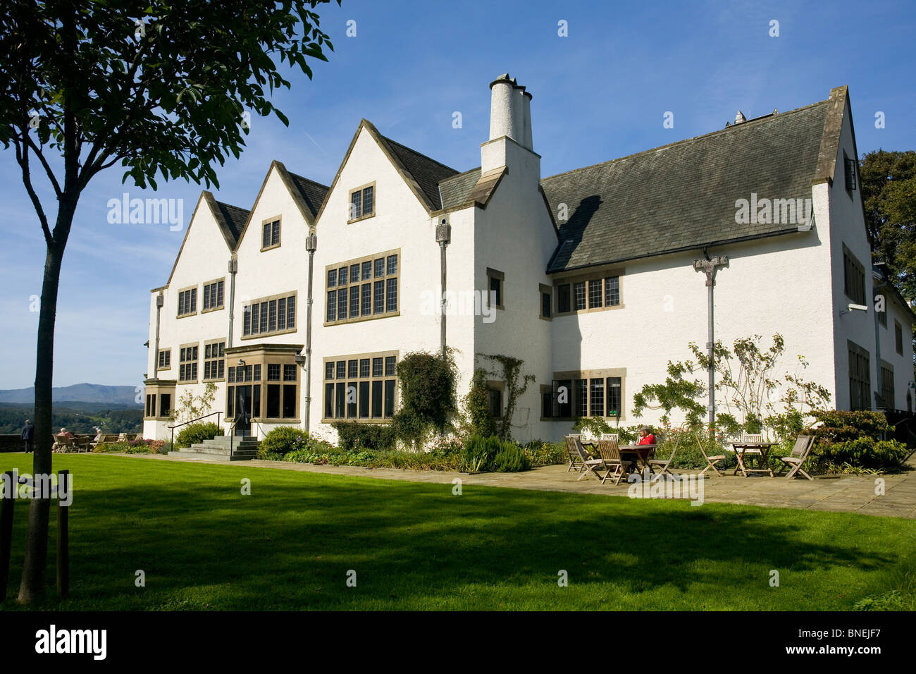 The south facade of Blackwell House designed by Mackay Hugh Baillie