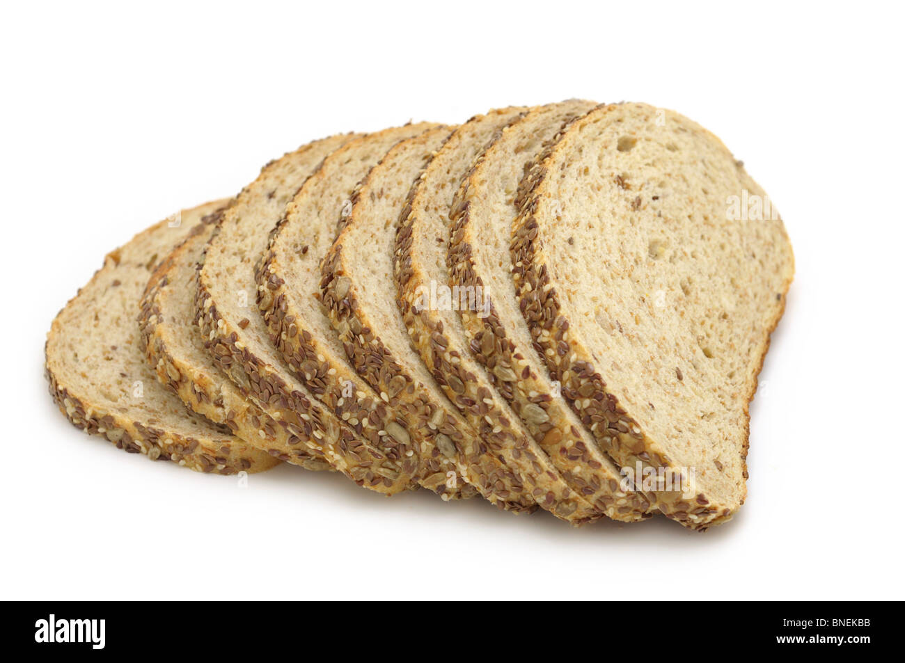 Brown Bread - Whole Grain, Multi-grain Stock Photo