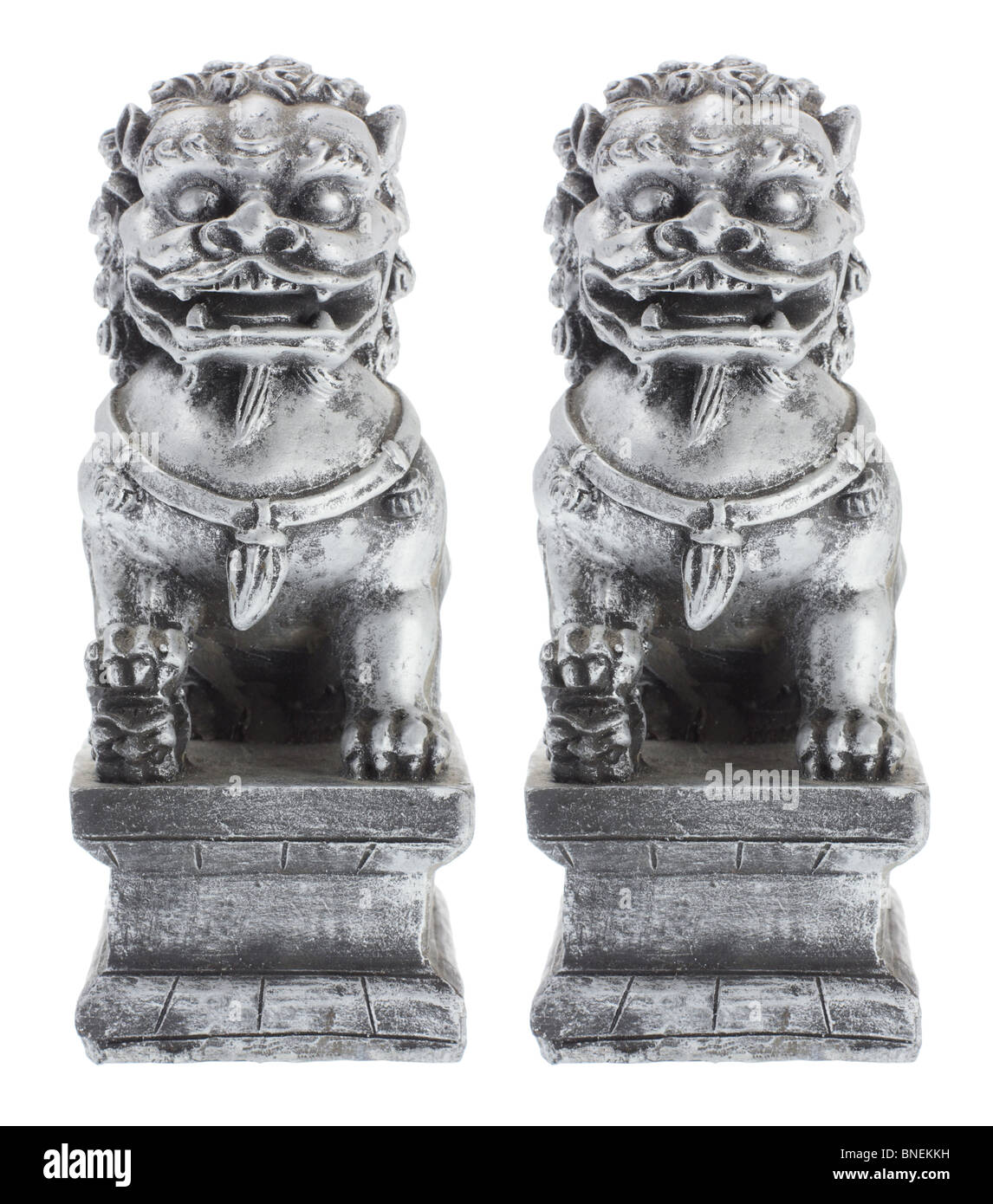 Fu Dog Figurines Stock Photo Alamy
