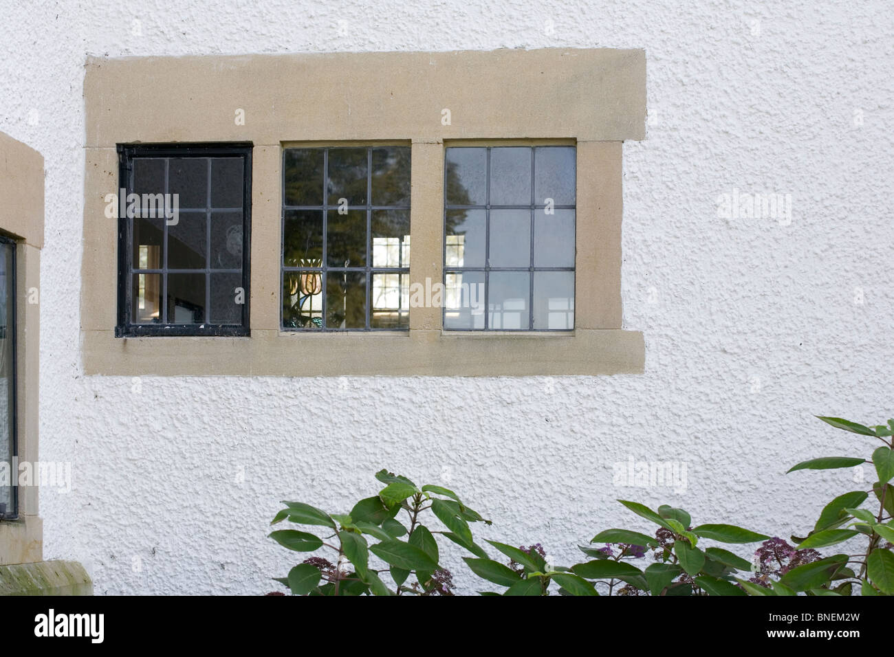 Window detail Blackwell House Stock Photo