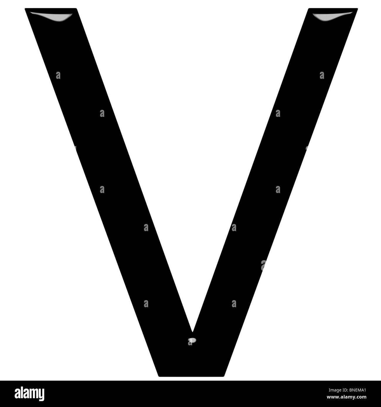 Letter V High Resolution Stock Photography and Images - Alamy
