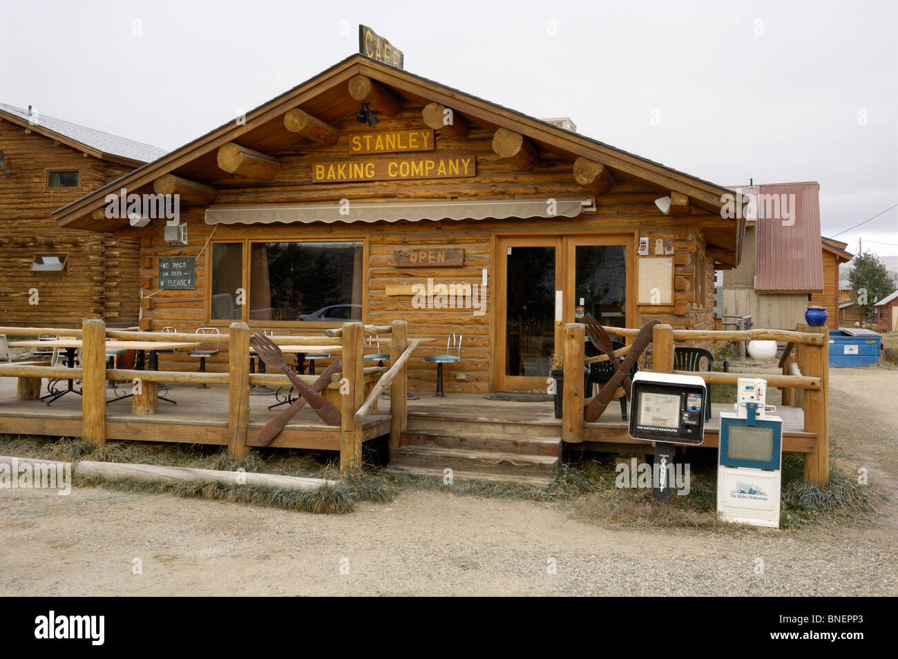Stanley Bakery and Cafe, Idaho, USA Stock Photo