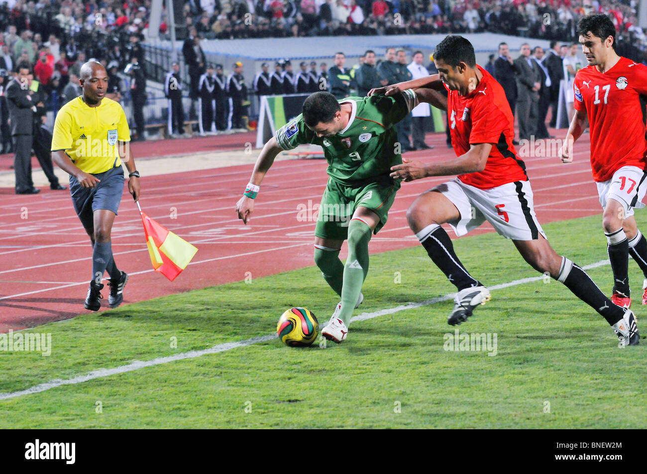 The infamous Egypt vs Algeria WM qualification match in Cairo's