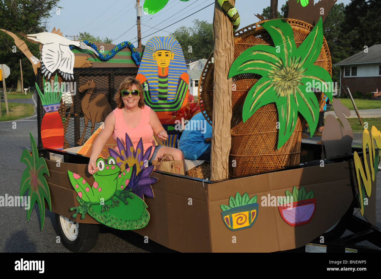 Deale volunteer fire department parade hires stock photography and