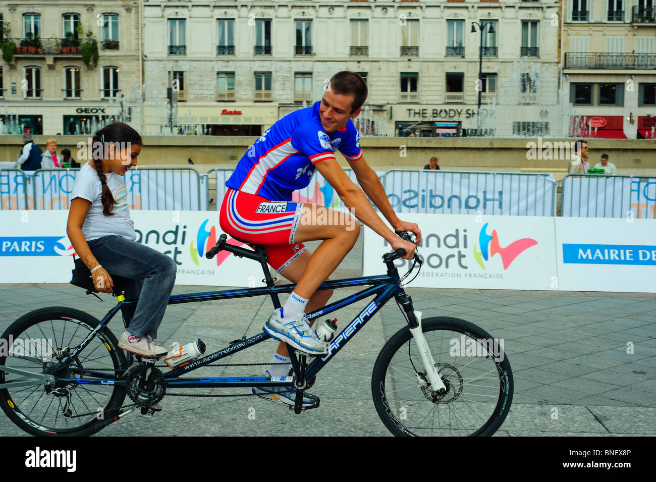 Paris, France, French Handicapped Sports Day, High School Students
