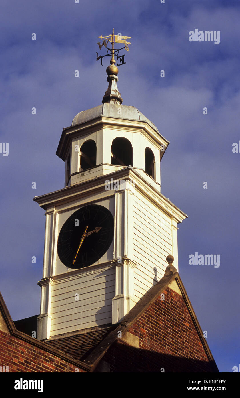 Clock tower of King Charles the Martyr church, Tunbridge Wells, Kent, UK Stock Photo
