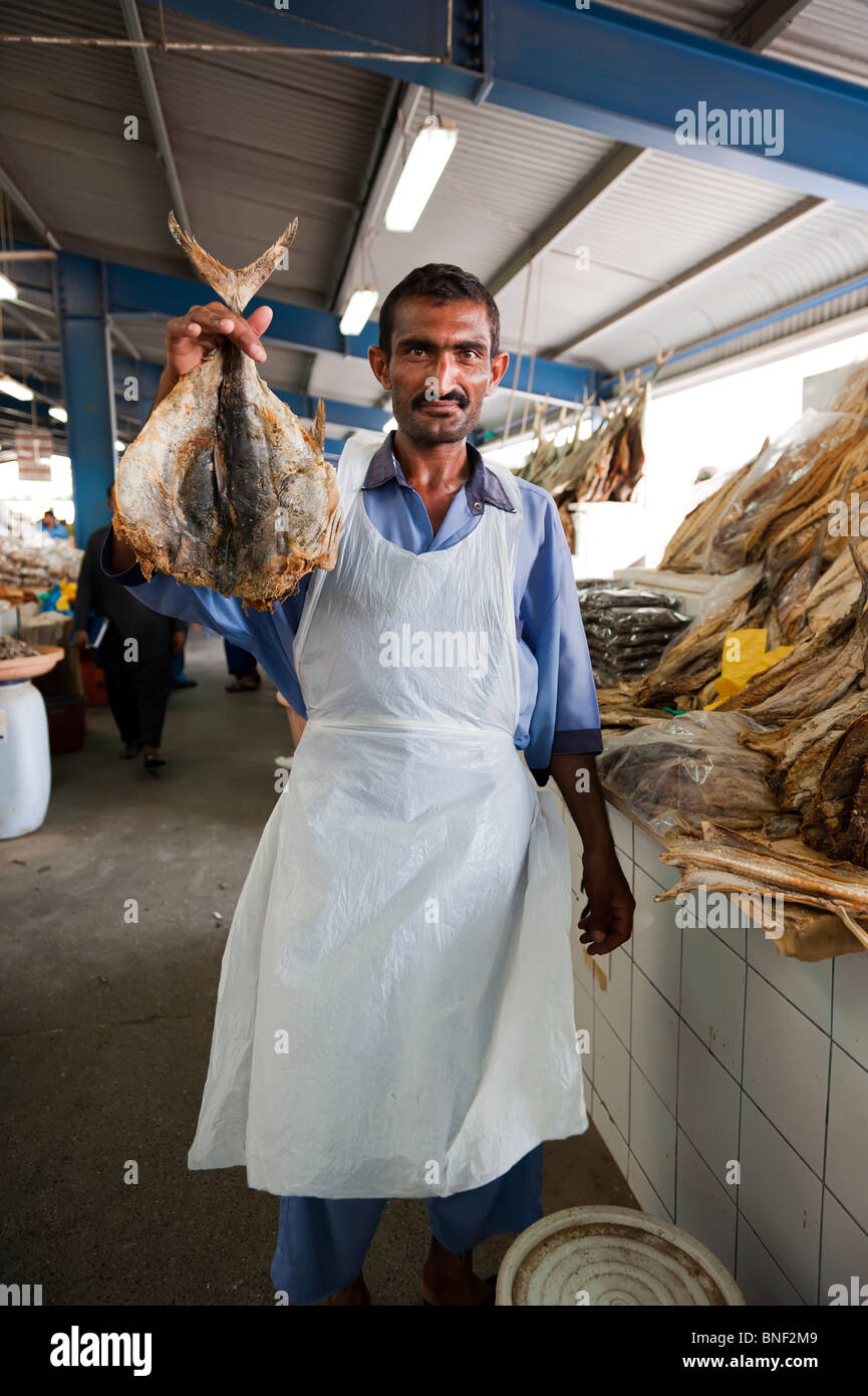 Dubai fish market, Dubai, UAE Stock Photo Alamy
