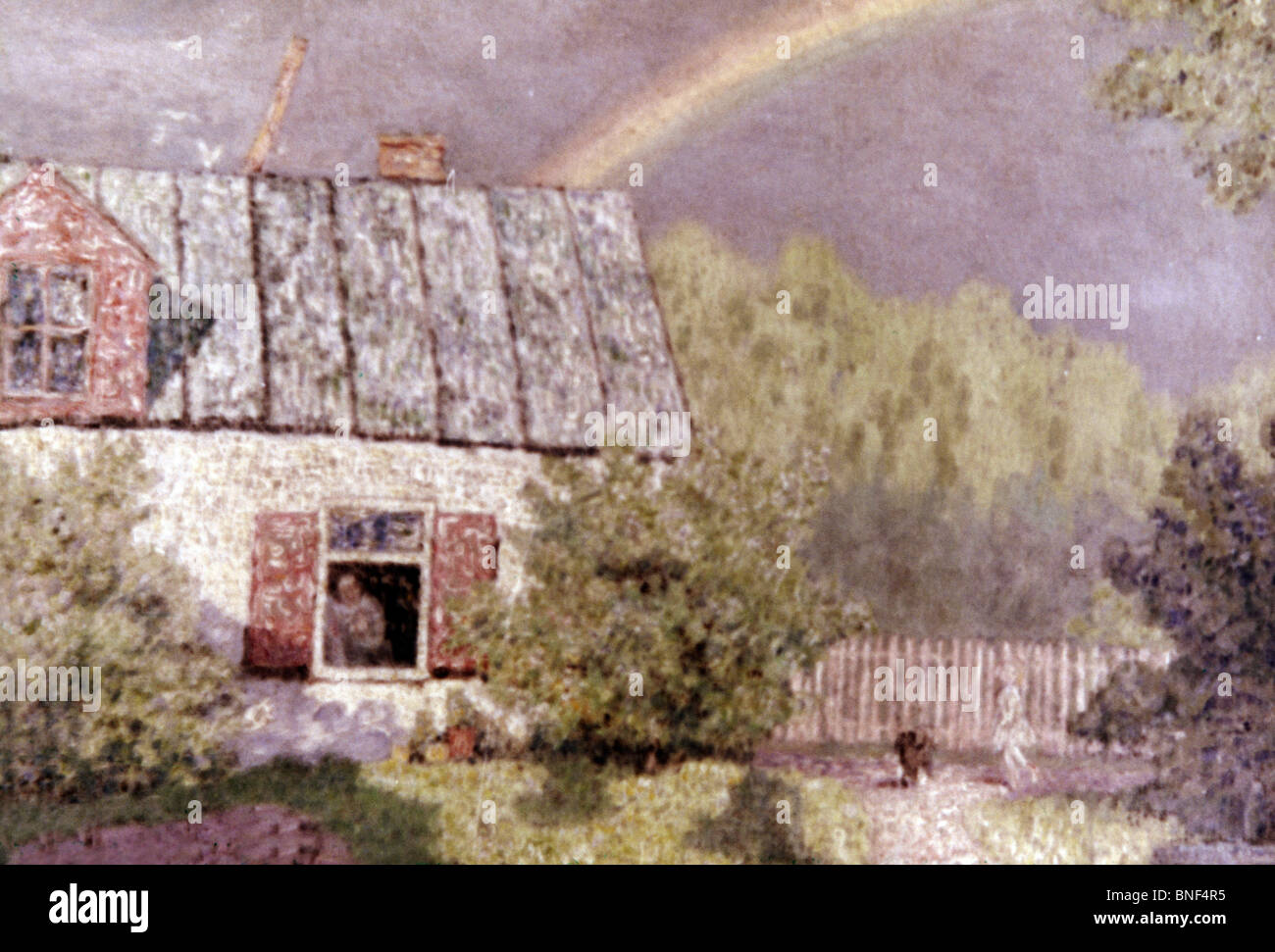 The writing on the picture Krymov Winter evening on the plan 58 The writing on the picture Krymov Winter evening on the plan 78