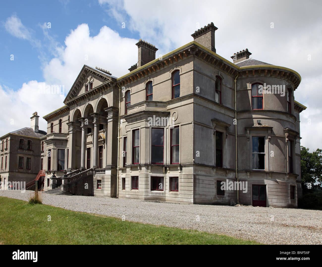 Stradbally Hall, Irish stately home of the Cosby family Stock Photo