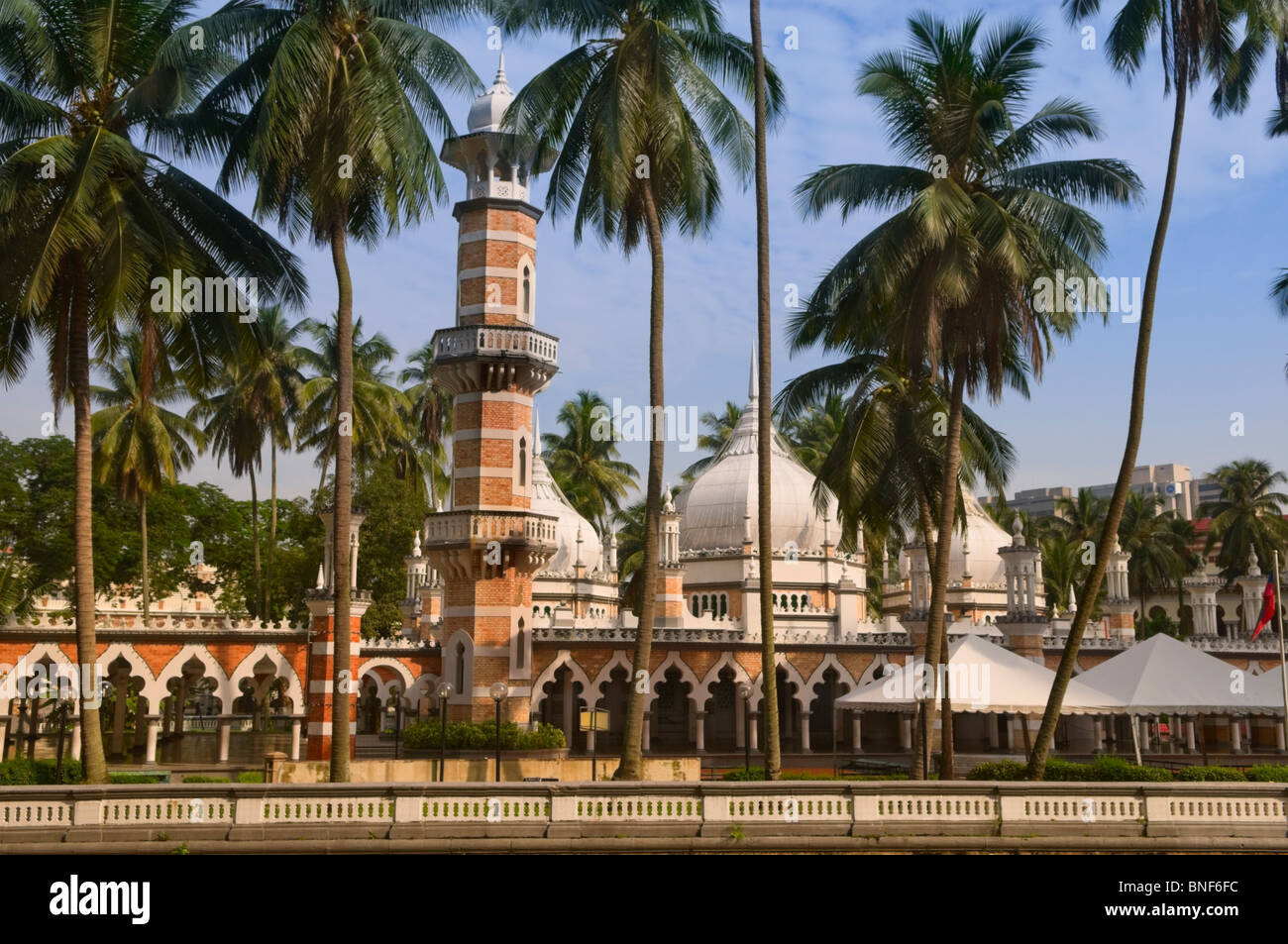 Masjid Jamek mosque Kuala Lumpur Malaysia Stock Photo