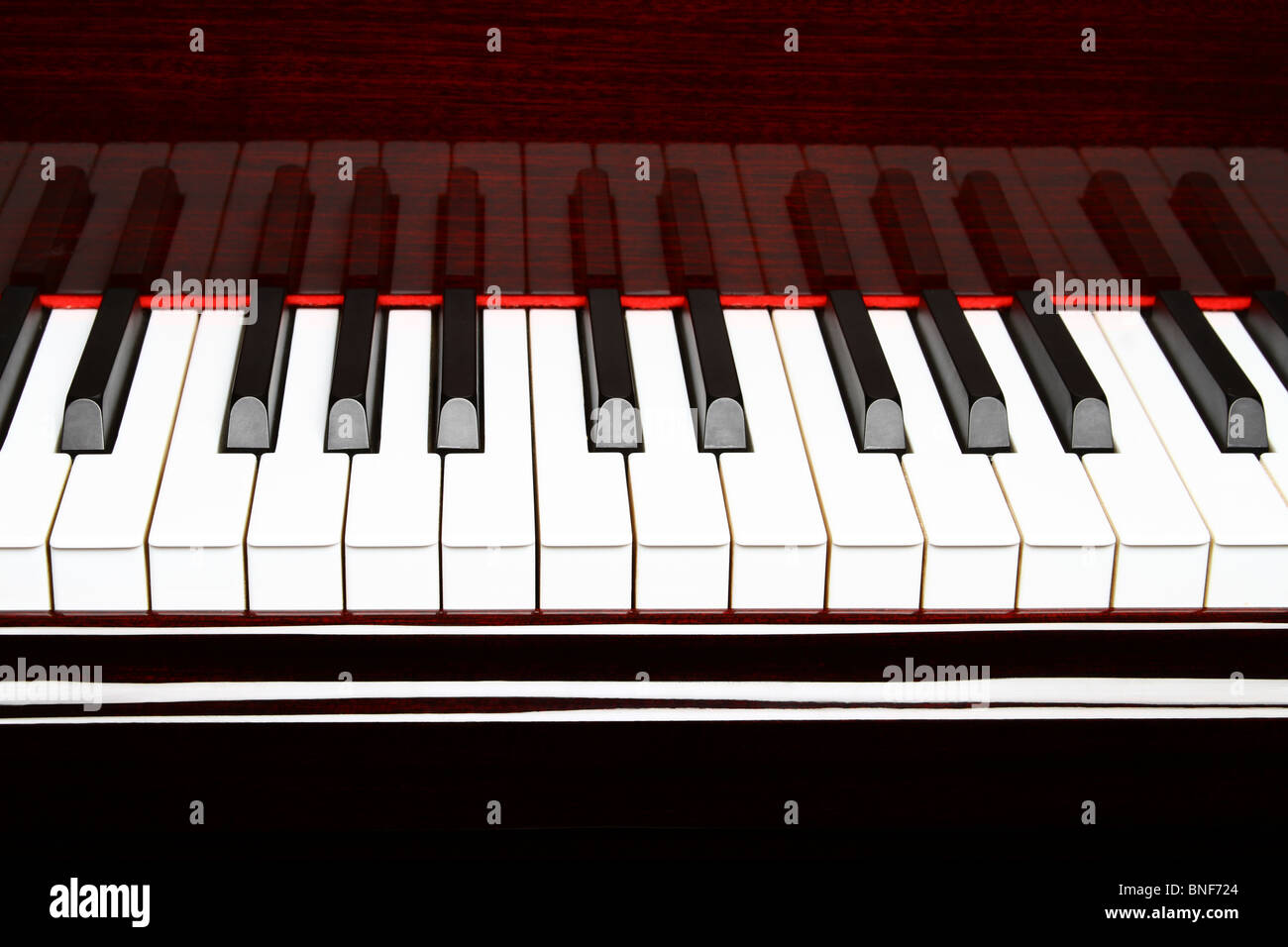 piano keys Stock Photo