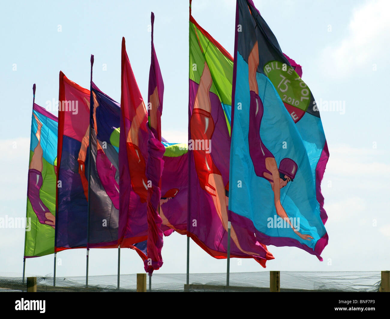 Swimming pool flags hires stock photography and images Alamy