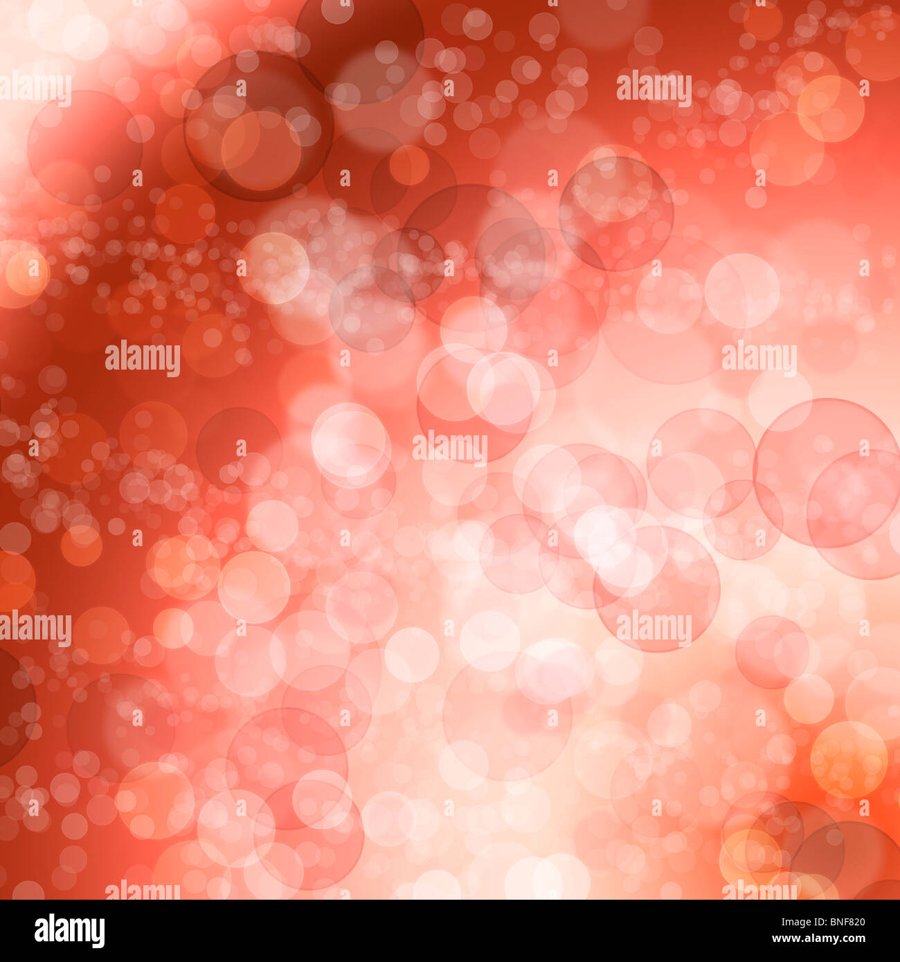 background with bubbles - bokeh Stock Photo