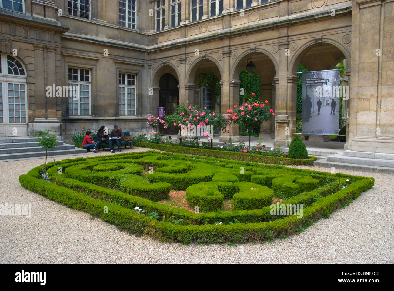 Carnavalet Museum Le Marais district central Paris France Europe Stock Photo