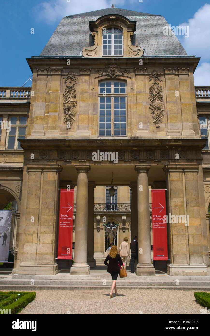 Carnavalet Museum Le Marais district central Paris France Europe Stock Photo