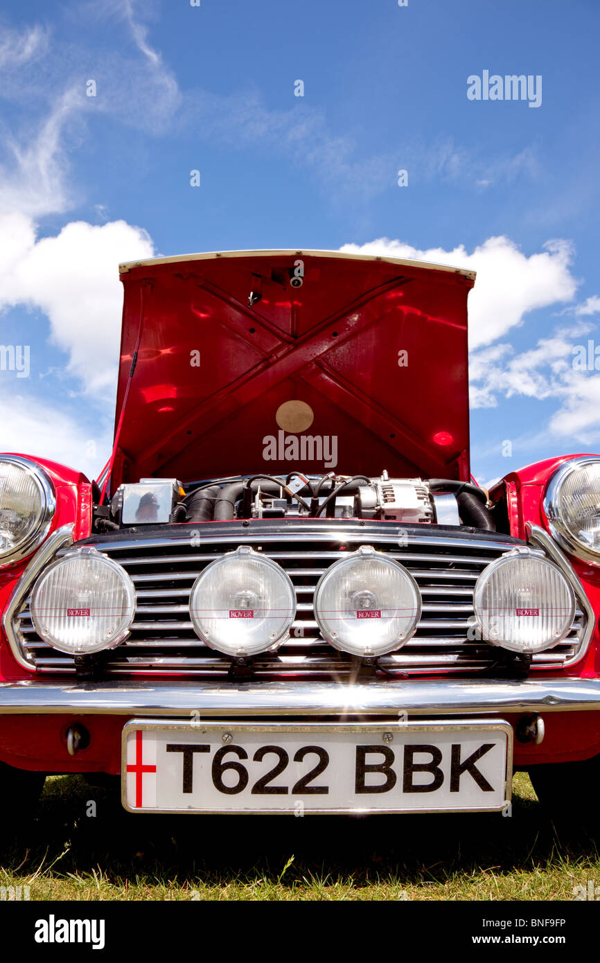 Mini Classic cars show Didsbury, Manchester, UK Stock Photo Alamy