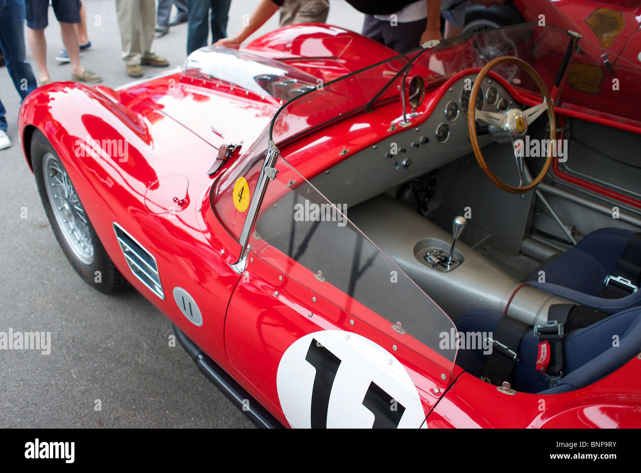 1959 Ferrari TR59/ 60 250 at the Festival of Speed, Goodwood, 2010, old Ferrari Rare Sports car number 11 eleven le mans Stock Photo