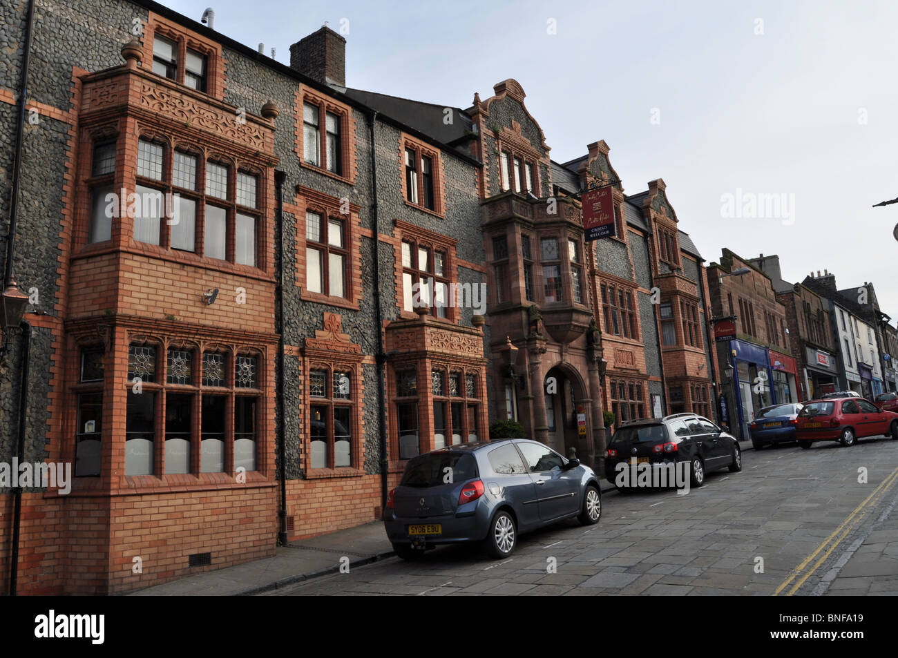 Castle Hotel Conway Stock Photo Alamy